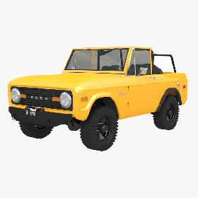 3D Bronco 4x4 1966